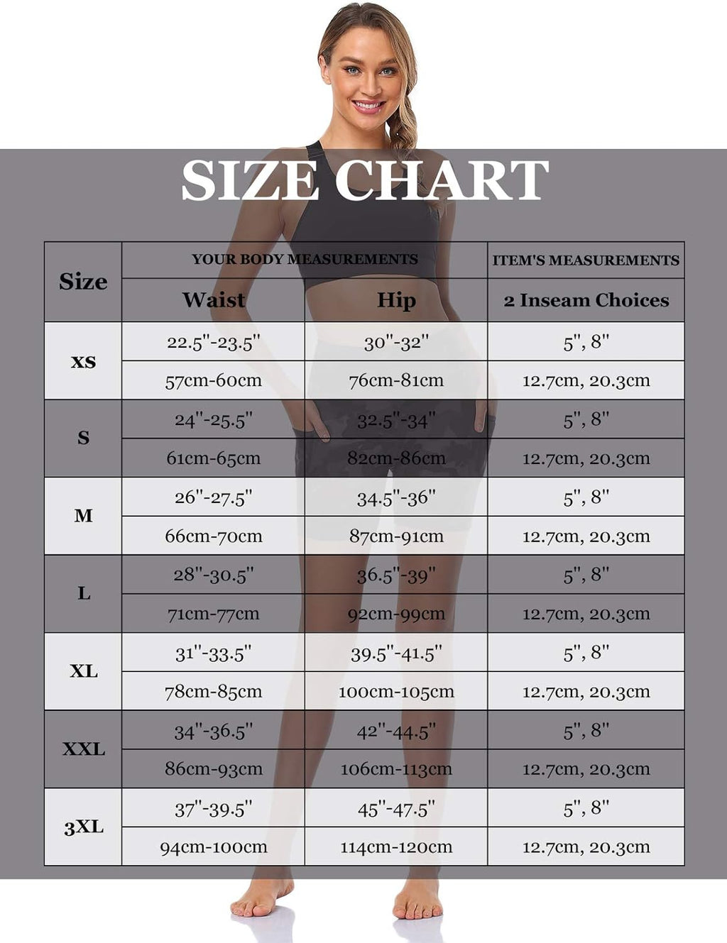 Buttery Soft Women'S 8''/5'' High Waist Workout Yoga Shorts Side Pockets Athletic Compression Biker Shorts